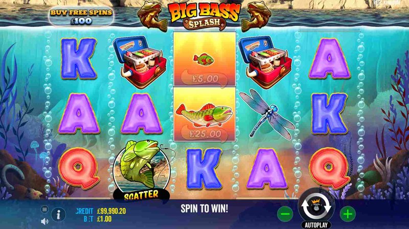Big bass splash - Erlebe das epische Erwachen in Big Bass Splash, dem Pragmatic Play Slot